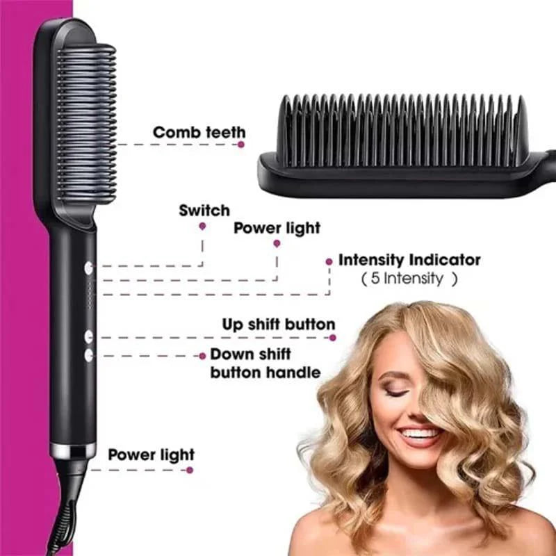 Professional Hair Straightener BrusH