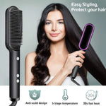 Professional Hair Straightener BrusH